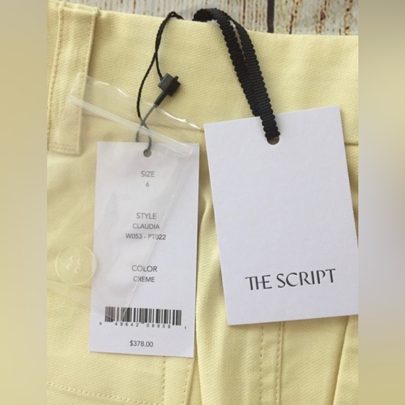 ✨THE SCRIPT✨Claudia Pants in Light yellow - Picture 5 of 9